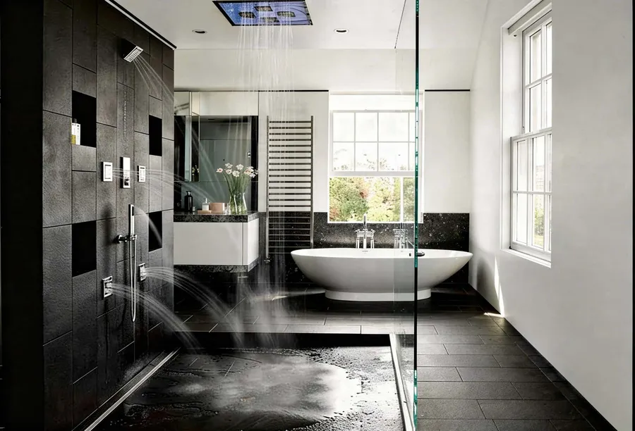 Shower remodel installation