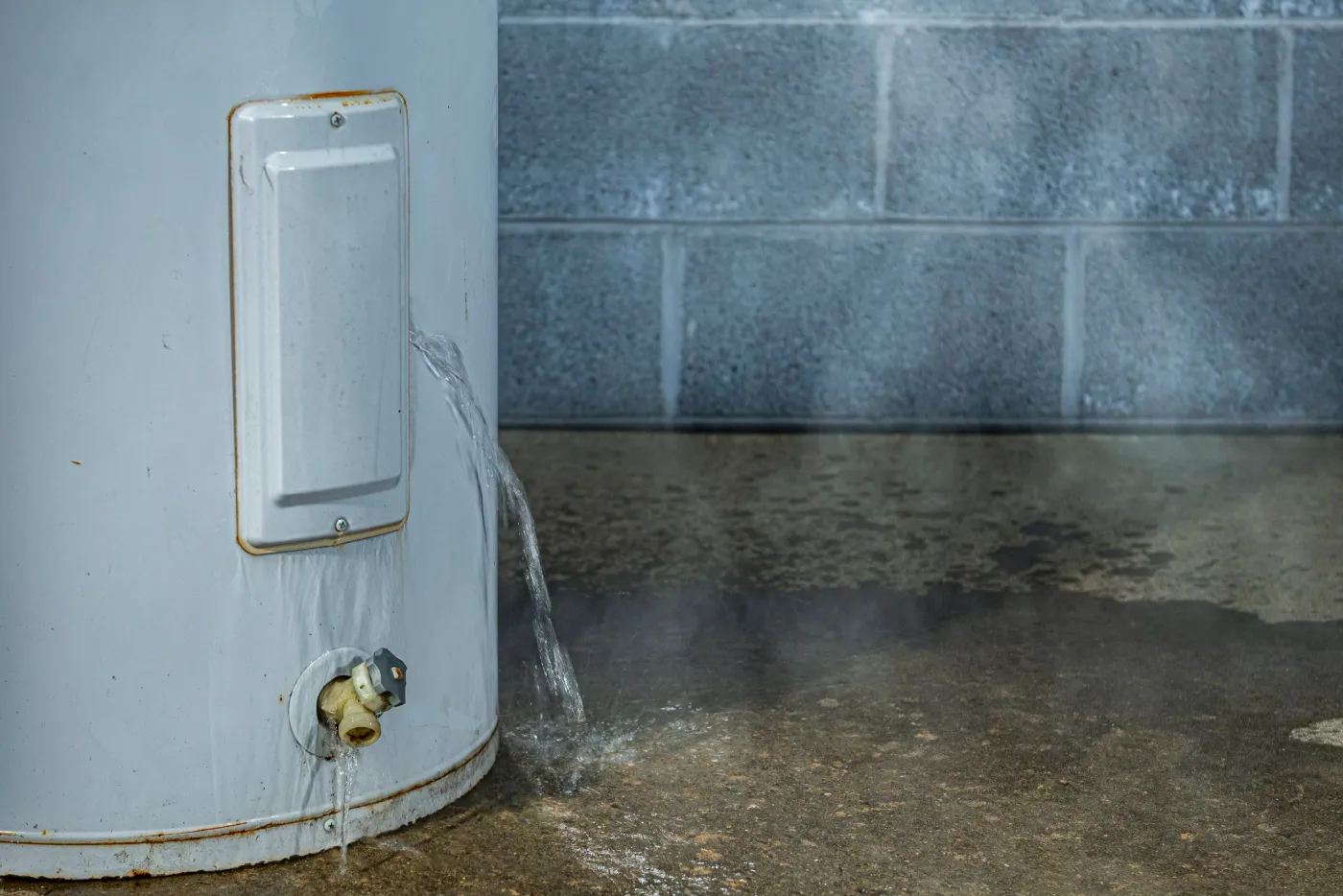 Water heater leak repair